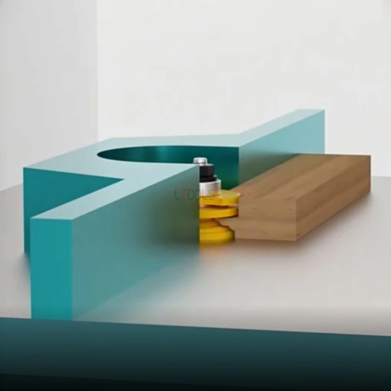 

High End Woodworking Milling Cutters Wood MDF Synthetic Laminated Board Processing Tools Glass Door and Window Tenon Cutters