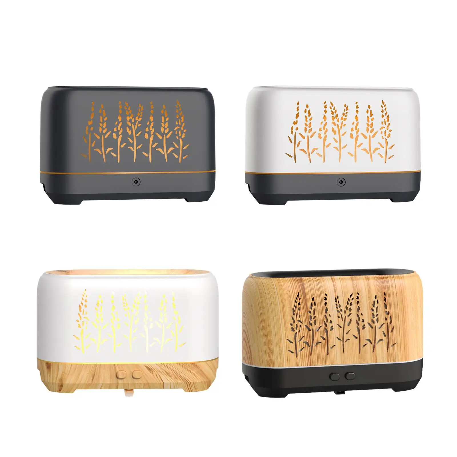 Portable Cool Mist Humidifier Aroma Diffuser USB Silent 200ml Ultrasonic for