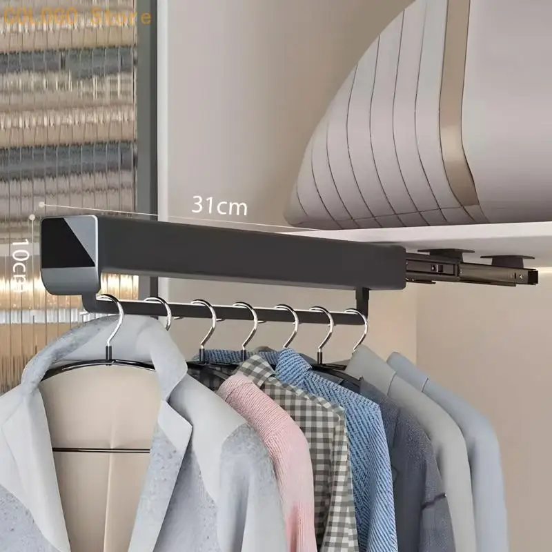 Noiseless Sliding Hanger With 30kg Load Capacity For Home Arrangement D0LD