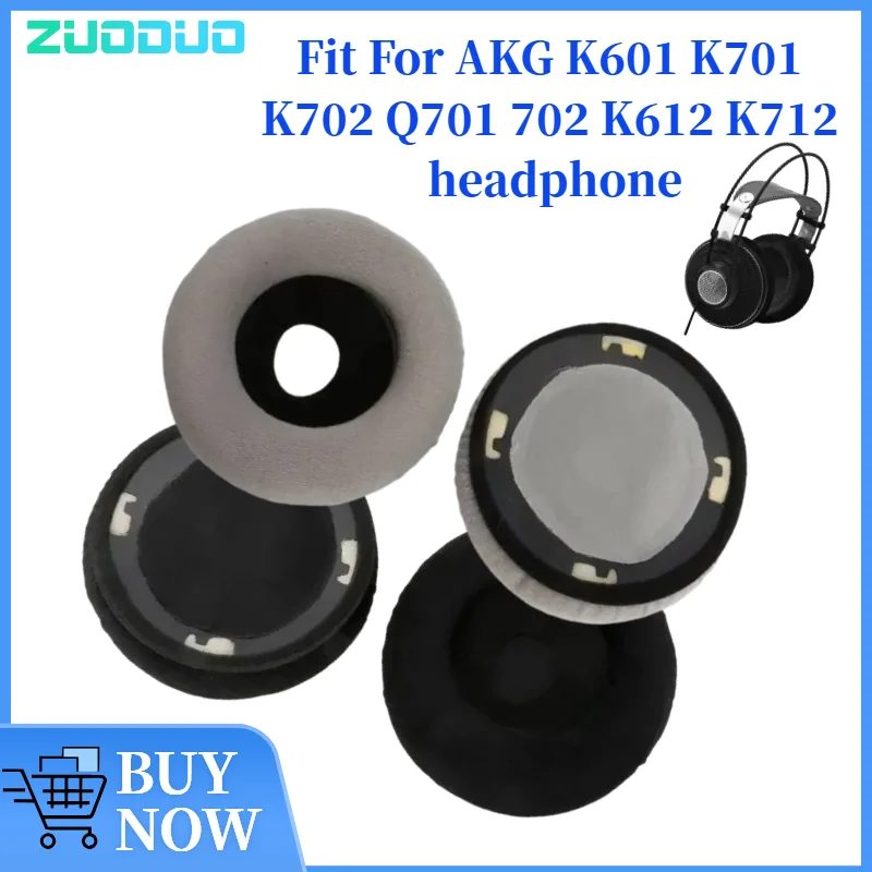 

ZUODUO For AKG K601 K701 K702 Q701 702 K612 K712 Headset Ultra-soft Cover Replacement Ear pads Cushion Earbuds