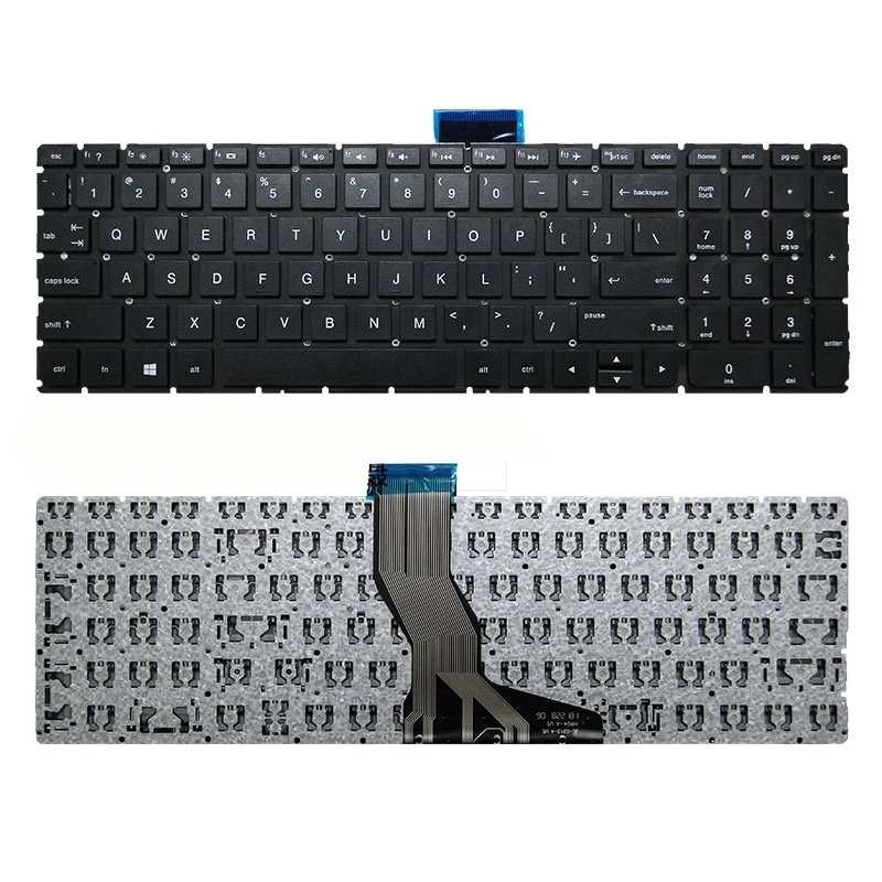 NEW  Laptop Keyboard For HP 15-AB AK 15-AU 15-BC TPN-Q159 C122 Q172 Q173 Q162