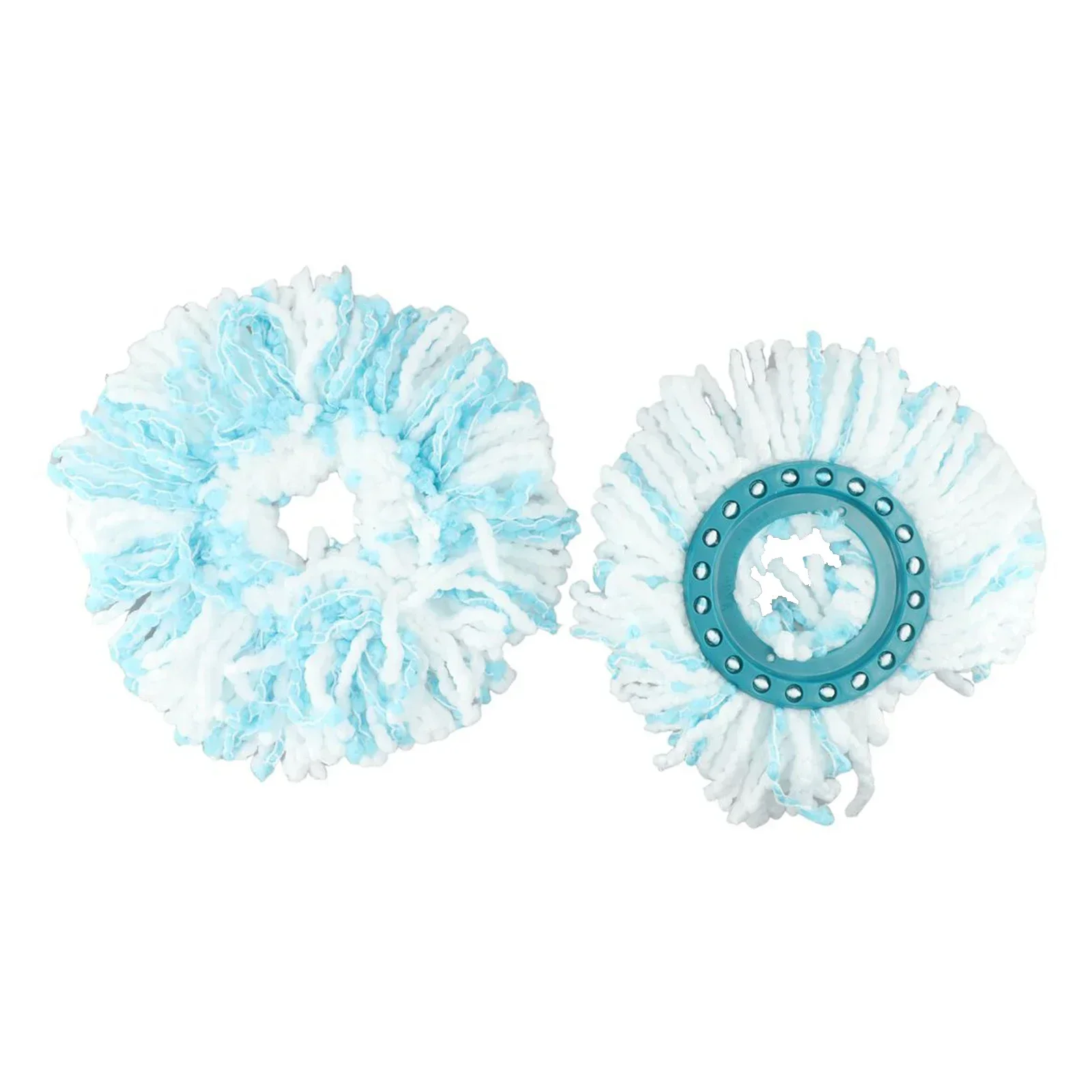 2-piece Mop Replacement Heads For The Leifheit. Cleaning Disc Mop Micro. 2-in-1 For All Types Of Floors 52115