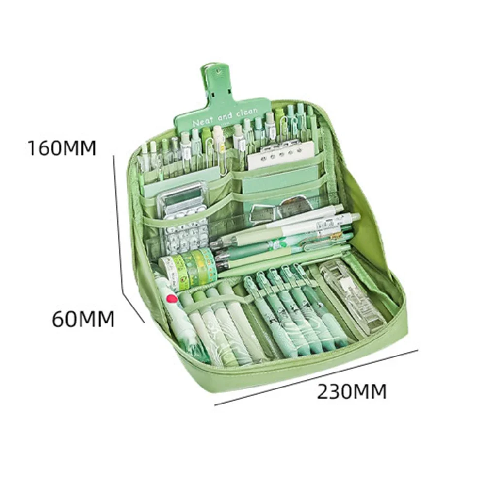 12 Layers Large Capacity Pencil Case MultiFunction Portable Stationery Storage Student School Supplies