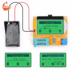 LCR-T4 LCR-TC1 Digital Transistor Tester ESR Meter Diode Triode Capacitance SCR Inductance Meter Multifunction Tester Multimeter