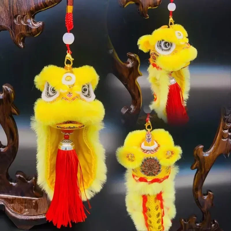 

Lion Dance Lucky Gift for The Opening of The Office Living Room and Car Accessories of Xingshi Zhaocai Automobile