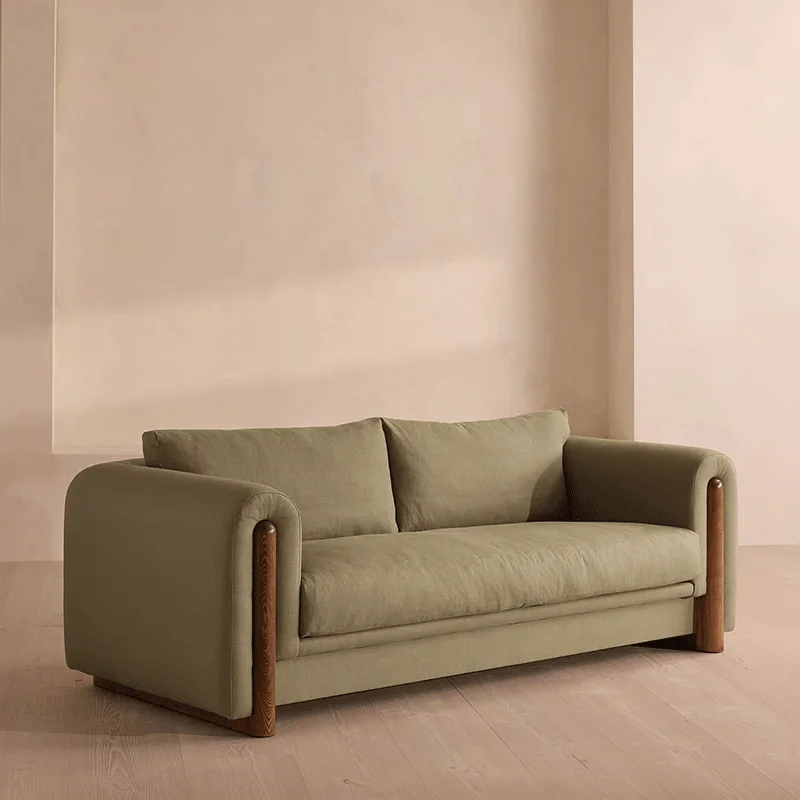 طقم أريكة غرفة المعيشة الفاخرة مجموعة أثاث حديث أريكة منزلية #1