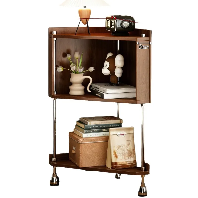 Corner storage corner cabinet, multi-layer large-capacity household flexible storage rack, storage cabinet