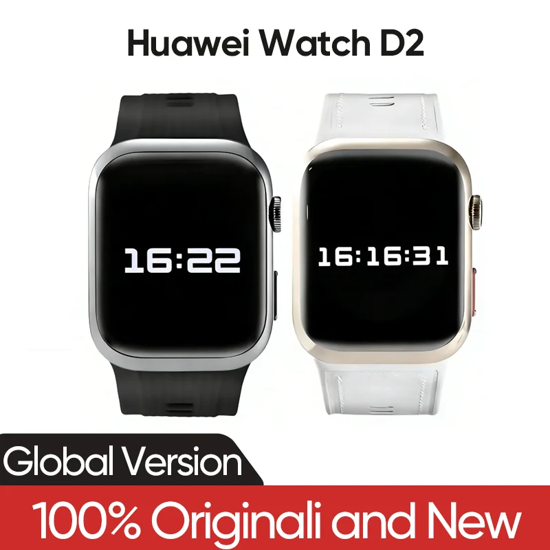  HUAWEI Watch D2 1.82“AMOLED Display ECG Comprehensive Sleep Monitoring Family Health Care Bluetooth Talk NFC Airbag Strap