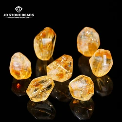 1 Pc Natural Golden Quartz Citrine Irregular Shape Bead Random Size For Jewelry Making Diy Necklace Bracelet Earrings Accessory