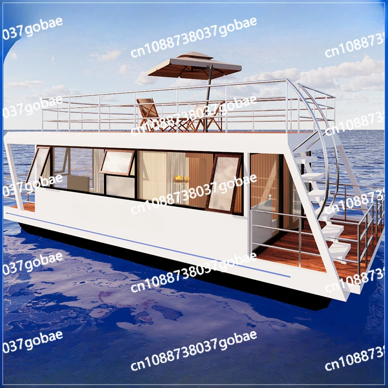 Boat Sightseeing  Electric  Passenger Fiberglass Pleasure  Water Home Accommodation