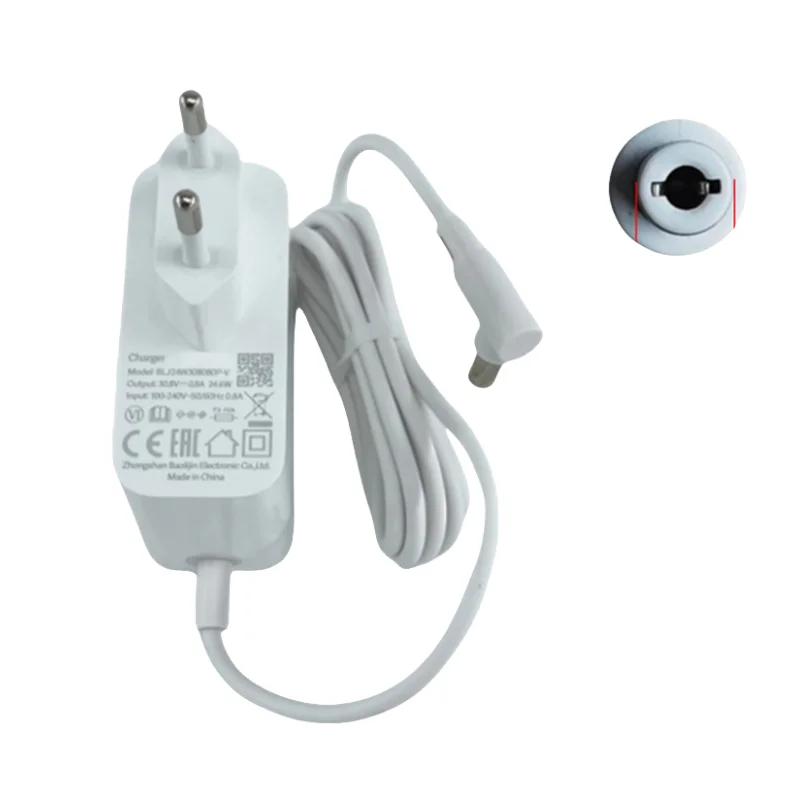 Chargeur de rechange pour aspirateur sans fil Xiaomi d'origine, adaptateur secteur avec EU P, SCWXCQ02ZHM, K10, G9, G10