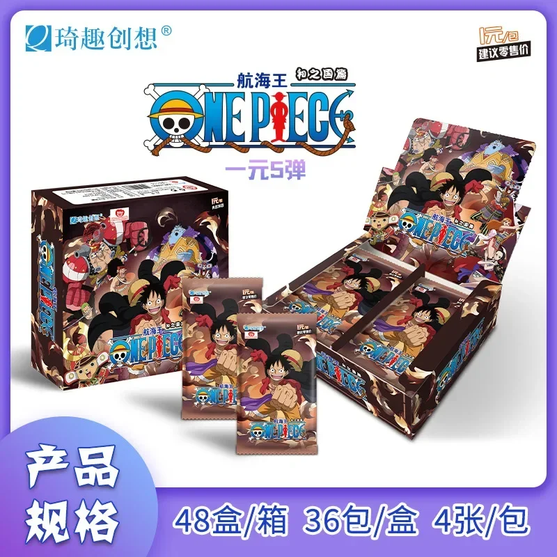 New One Piece Card Egg Head Island Chapter Luffy Zoro Shanks UTR Rare Anime Character Collection Card Kids Birthday Gifts Toys