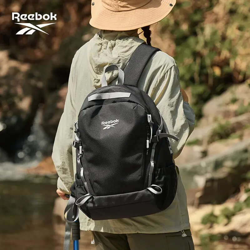 REEBOK Unisex Lightweight Outdoor Hiking Backpack Men Women Water Resistant Casual Daypack Large capacity Camping Sport Knapsack view 2