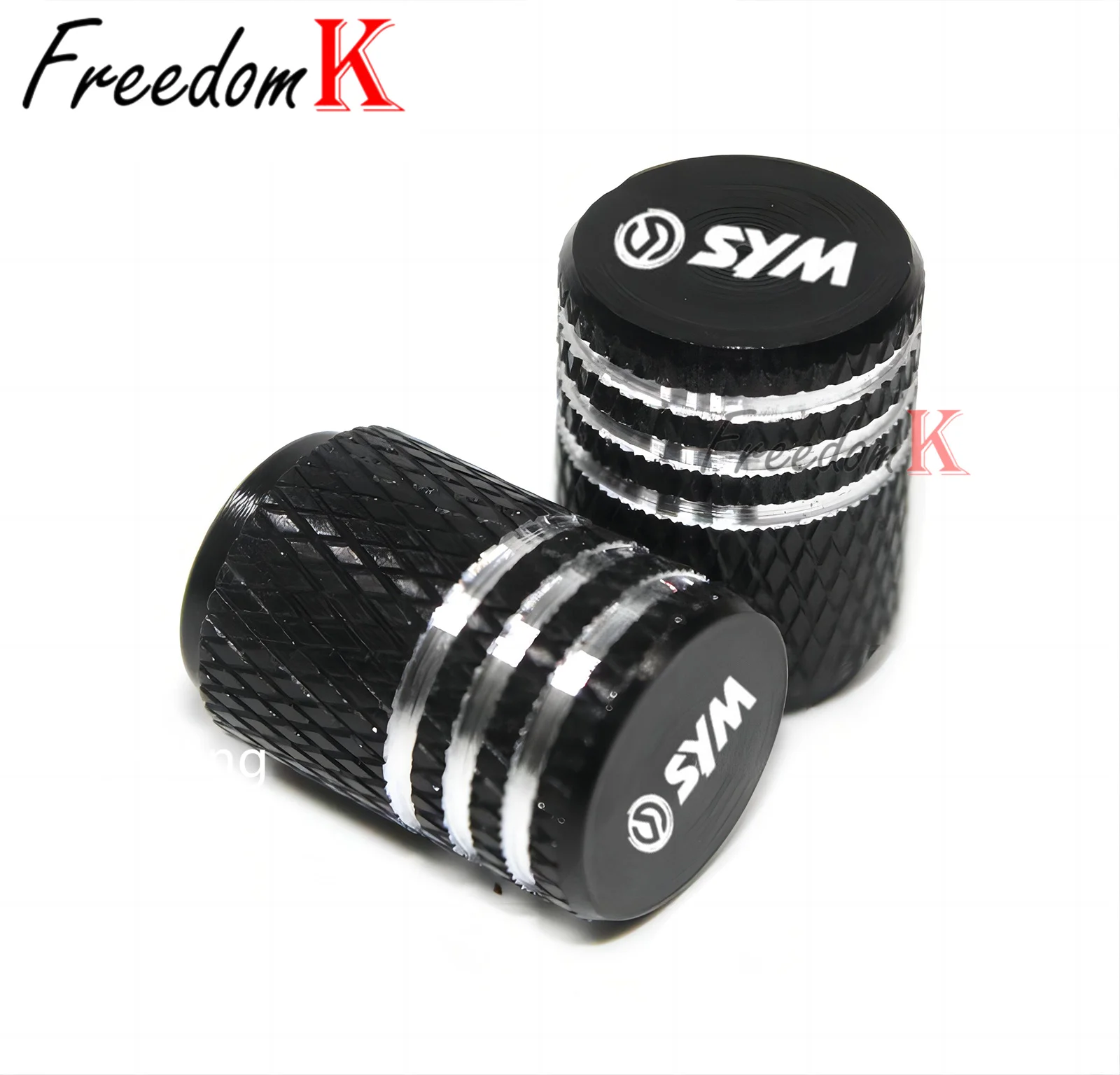 قبعات صمام عجلة الاطارات ل SYM ، Joymax Z ، 125 ، 200 ، 250 ، 300 ، GTS ، 250i ، 300i ، T3 ، Maxsym 400 ، 600i ، TL 500 ، joyride ، 300