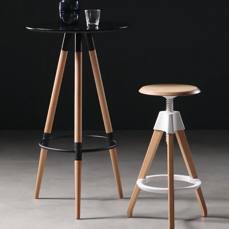 

# Luxury Mobile Backyard Coffee Shop Nook Home Standing Tripod Bar Table And Stool