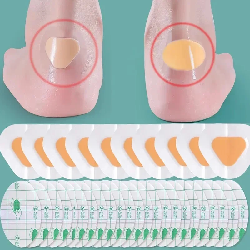 10-100Pcs Silicone Gel Heel Cushion Protector Foot Feet Care Women Shoe Pads Insert Insole Sticker Soft Heel Protector