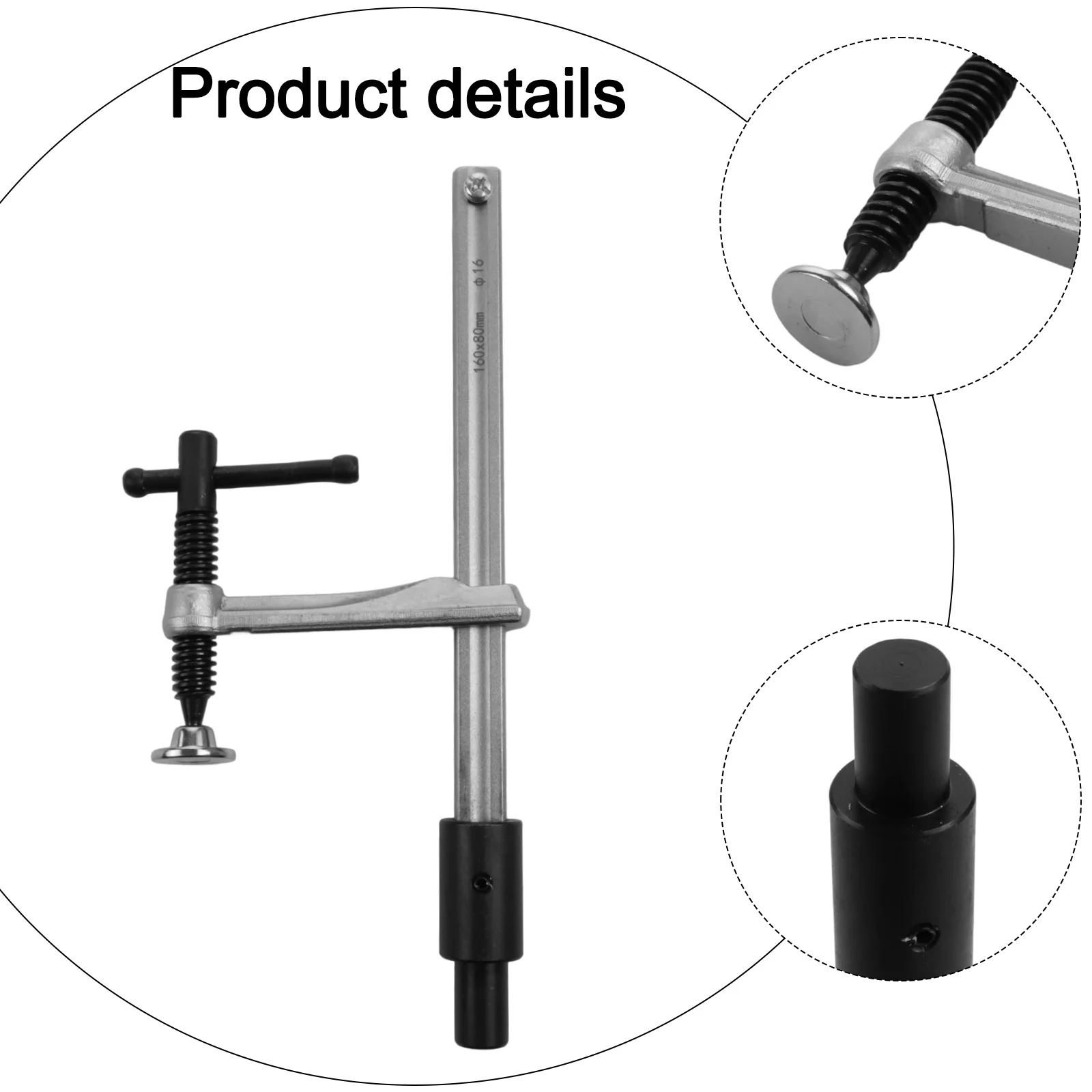1PCS Holzbearbeitung Desktop Schnell Wirkende Halten Unten Clamp Schnelle Feste Clip Für Holzbearbeitung Bänke 16/28MM Loch werkzeug Metall Teile