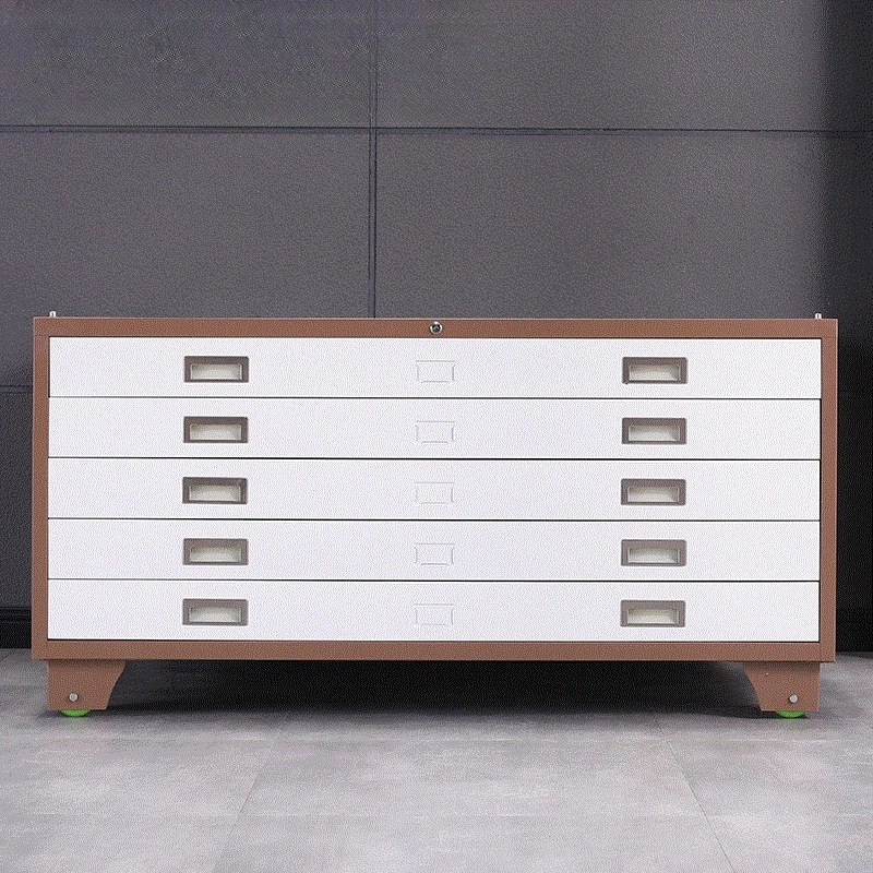 Engineering data drawing cabinet, a base drawing cabinet, push-pull map No. 0 and No. 1 document drawing cabinet