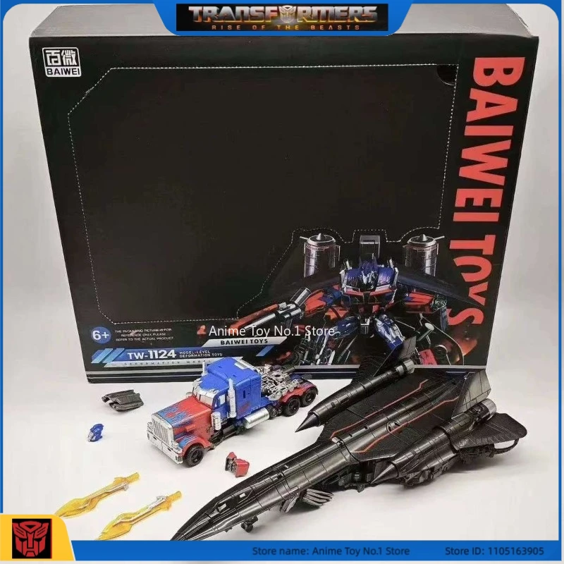 Origineel transformatierobotmodel TW-1124 Optimus Prime ‌   Anime Actie Populaire Favorieten Figuur Vervorming Speelgoed Puzzel Geschenken