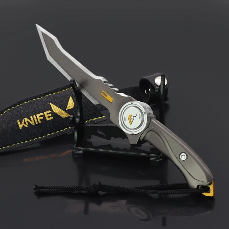 19cm バロラント タスクフォース809 ナイフ ゲーム周辺機器 武器 モデル トレーニングナイフ 金属工芸 デスクトップコレクタブルオーナメント ギフト