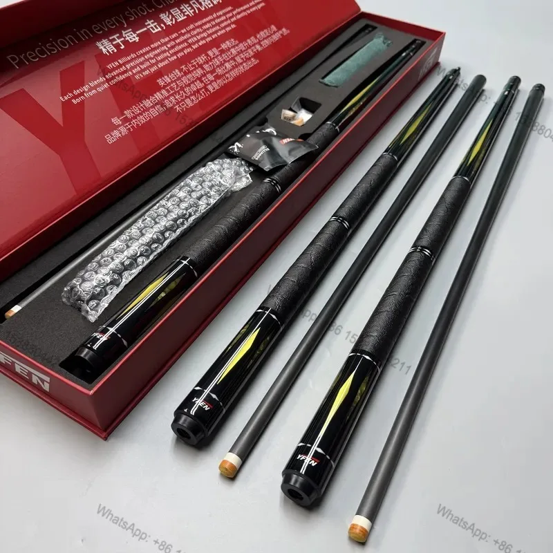 Hot Sale YFEN 2026 High Quality Deep Sea Abalone Inlay Acrylic T700 Carbon Fiber Shaft Alloy 3/8*8 Radial Pin Joint
