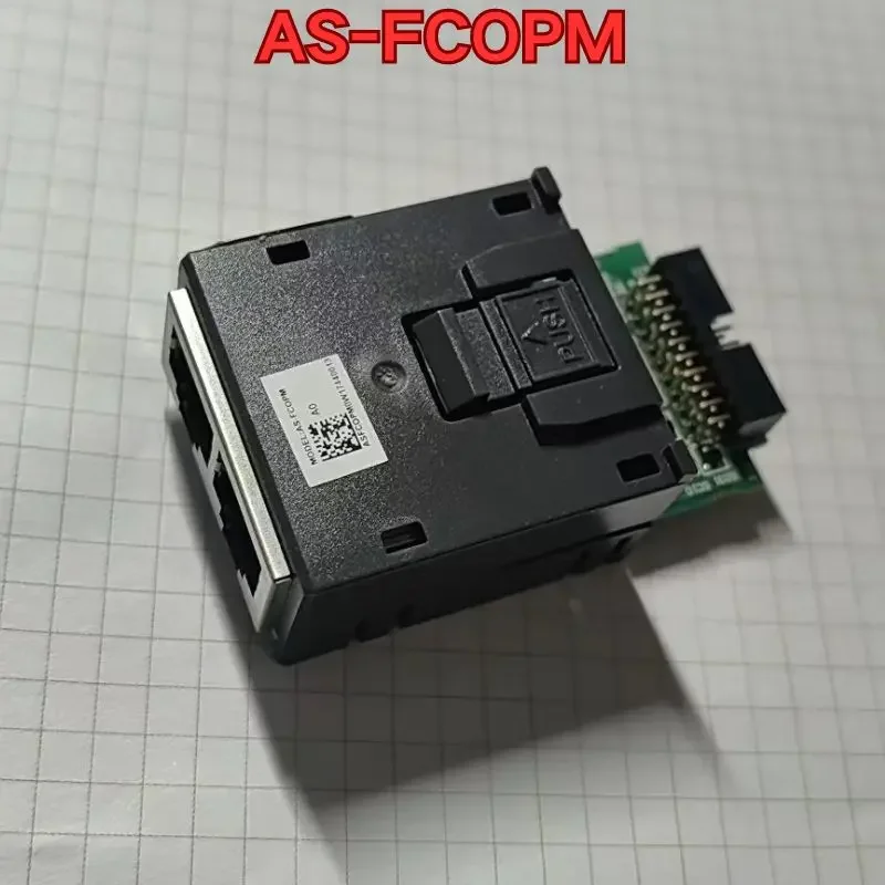 Second-hand PLC module AS-FCOPM function test is normal