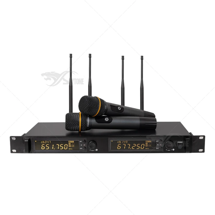 

A20 UHF Band PLL True Diversity Wireless Microphone Stage Peormance Mic