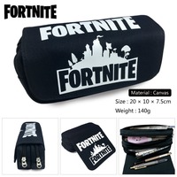 Fortnite Anime Pencil Bag Kawaii Pencil Case Large Capacity Waterproof Handheld Cosplay Pencil Pouch Office Stationary Gift Toy