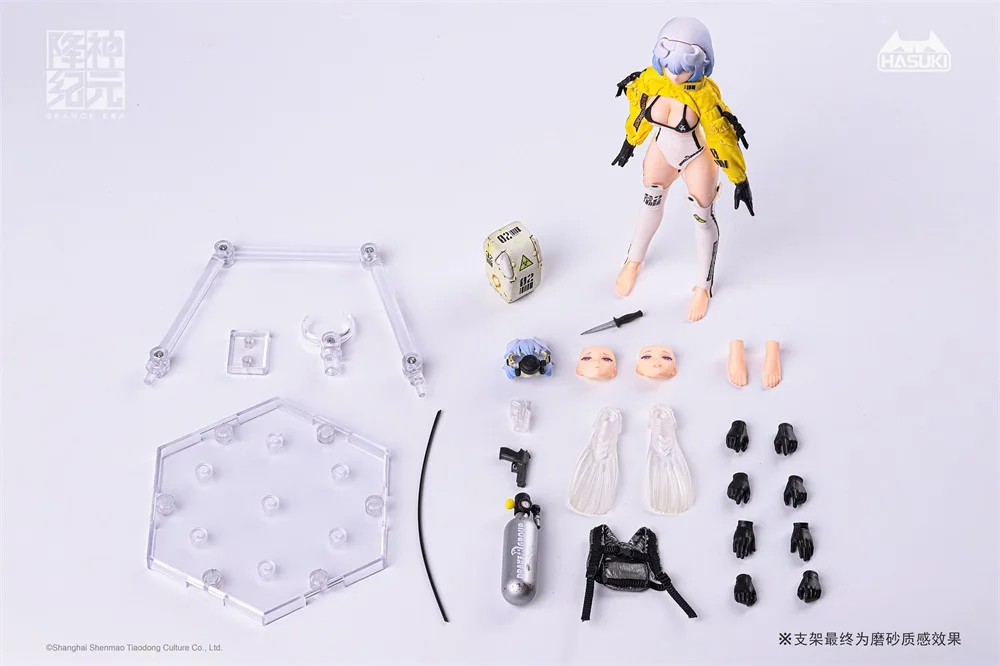 In Stock Hasuki 1/12 SE002 The Second Round Of The Divine Age Kraken Se002 Diving Girl  Mobile Toys