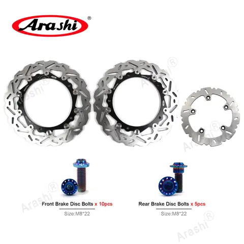 Arashi CNC 브레이크 디스크 볼트, BMW F800GT ABS 2013 - 2020 프론트 리어 로터 디스크 F 800 GT 2014 2015 2016 2017 2018 2019