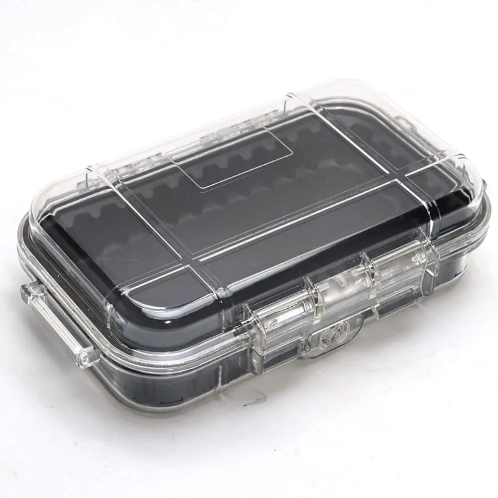 Durable ABS Camping Box Transparent Equipment Dry Box Sealed Storage Box Shockproof Professional Waterproof Toolbox