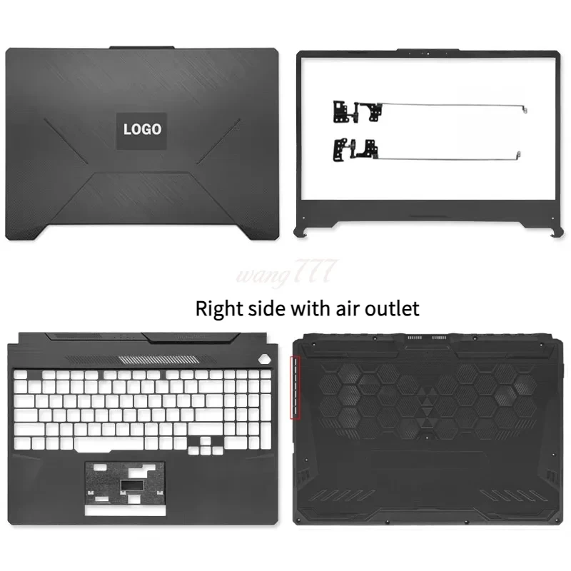 NEW Laptop Case For ASUS FX506 FA506 FA506U FA506IU FX506LH  FX506LI LCD Back Cover Front Bezel Hinge Palmrest Bottom