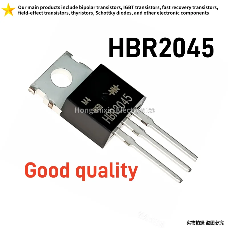 10/30pcs Good Quality HBR2045 TO-220 20A45V HBR2045CT Schottky Diode
