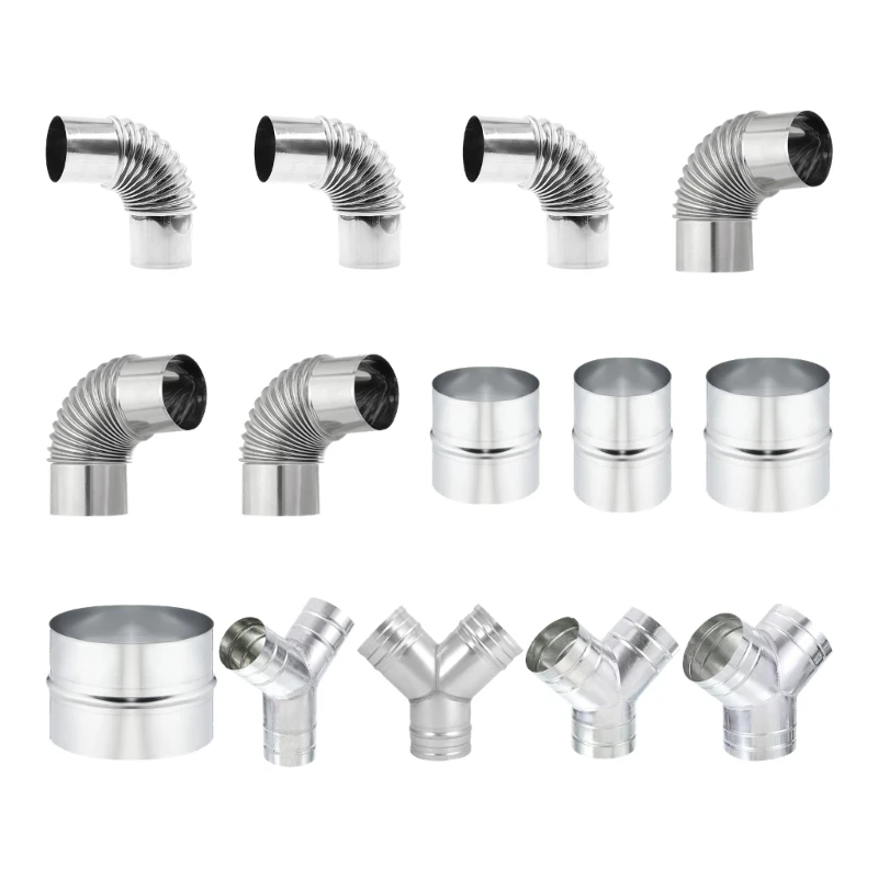 

Efficient Steel Flexible Vent Pipe Ventilation Hose for Best Air Circulation 448A