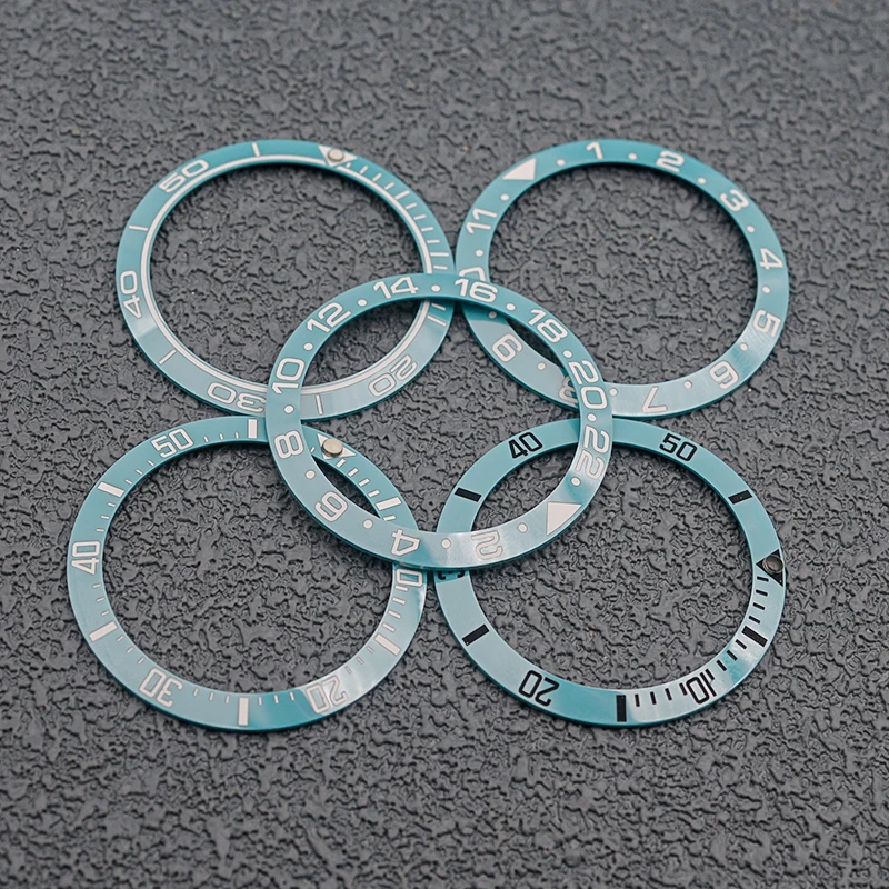 Seiko 38 مللي متر بحيرة الأزرق السيراميك ساعة الحافة إدراج حلقة القطر الداخلي 30.5 مللي متر يناسب SKX007 SKX009 الغوص ساعة حالة استبدال جزء