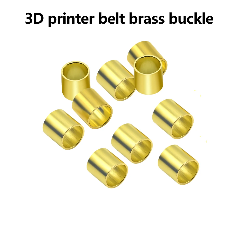 3D Printer Timing Belt Copper Buckle Fixed Copper Buckle 6mm Closed Belt Terminal For Ender3V3SE /CR-10/Ender3 series