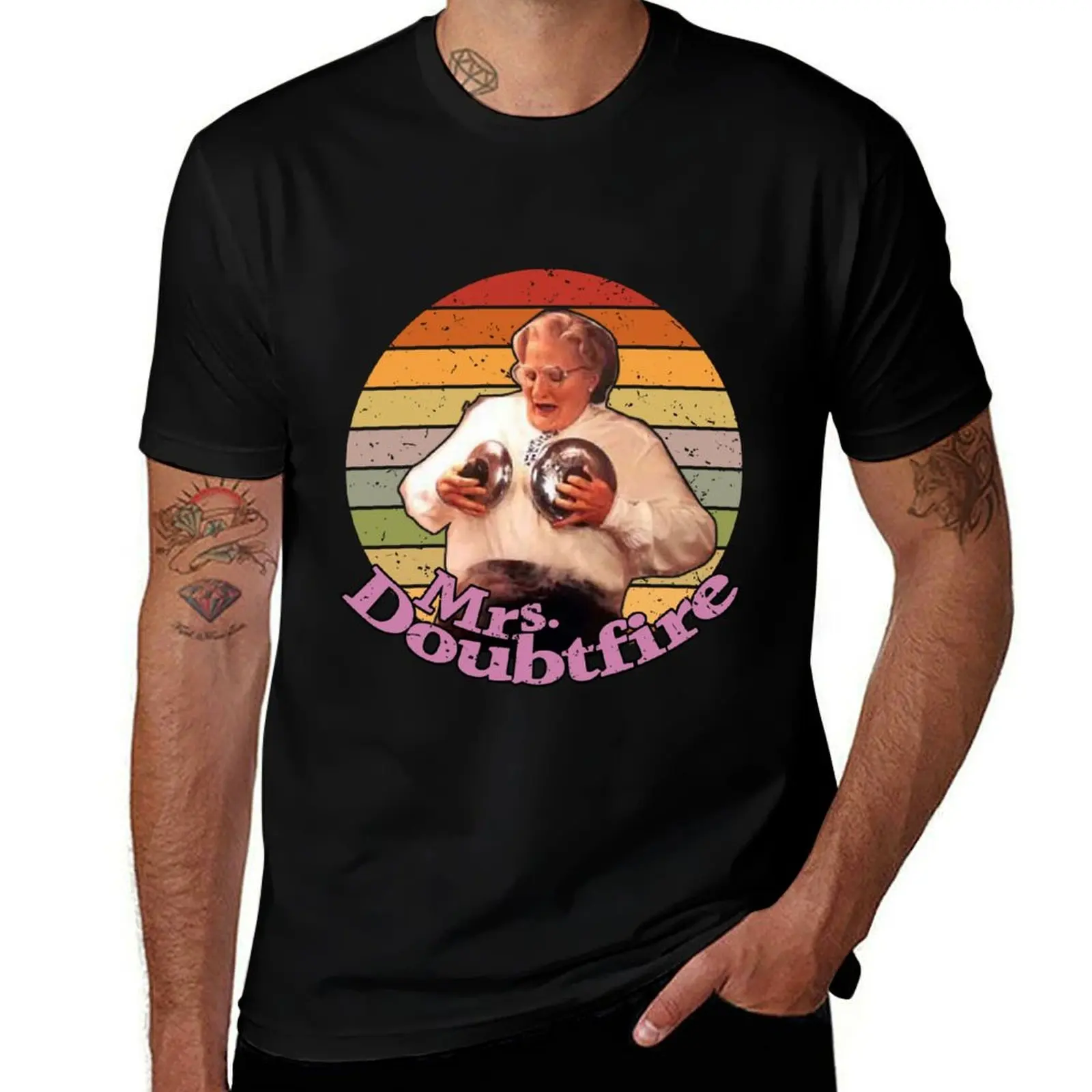 

Mrs Doubtfire T-Shirt cotton t shirt pack t shirts for man cotton soft