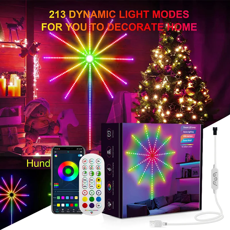 

Цветные светодиодные ленты Dream для комнаты, стены, Bluetooth, светодиодные ленты, 5 В, синхронизация музыки, светодиодные ленты, USB светодиодные ленты, фейерверк