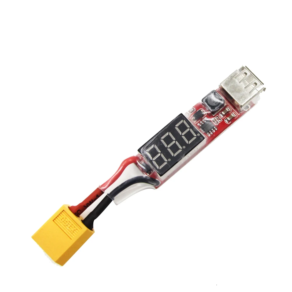 MACH-2S-6S Lipo Lithium Battery To USB Charger Converter With Voltage Display Adapter Board For Protect Phone Features