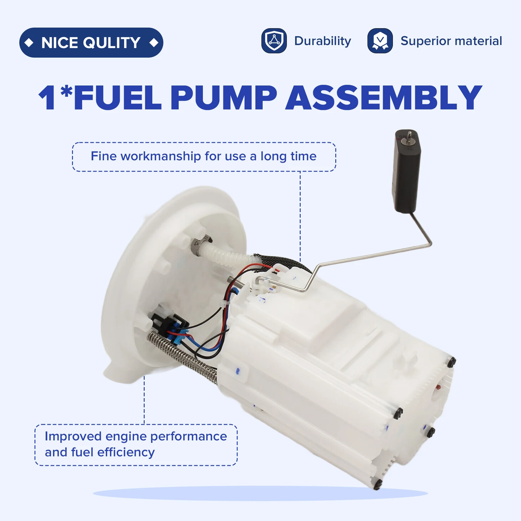 

AB16-High-Quality 1106100-BQ02 1106100BQ02 Fuel Pump Assembly For CHANGAN CS35-PLUS Car Engine Parts