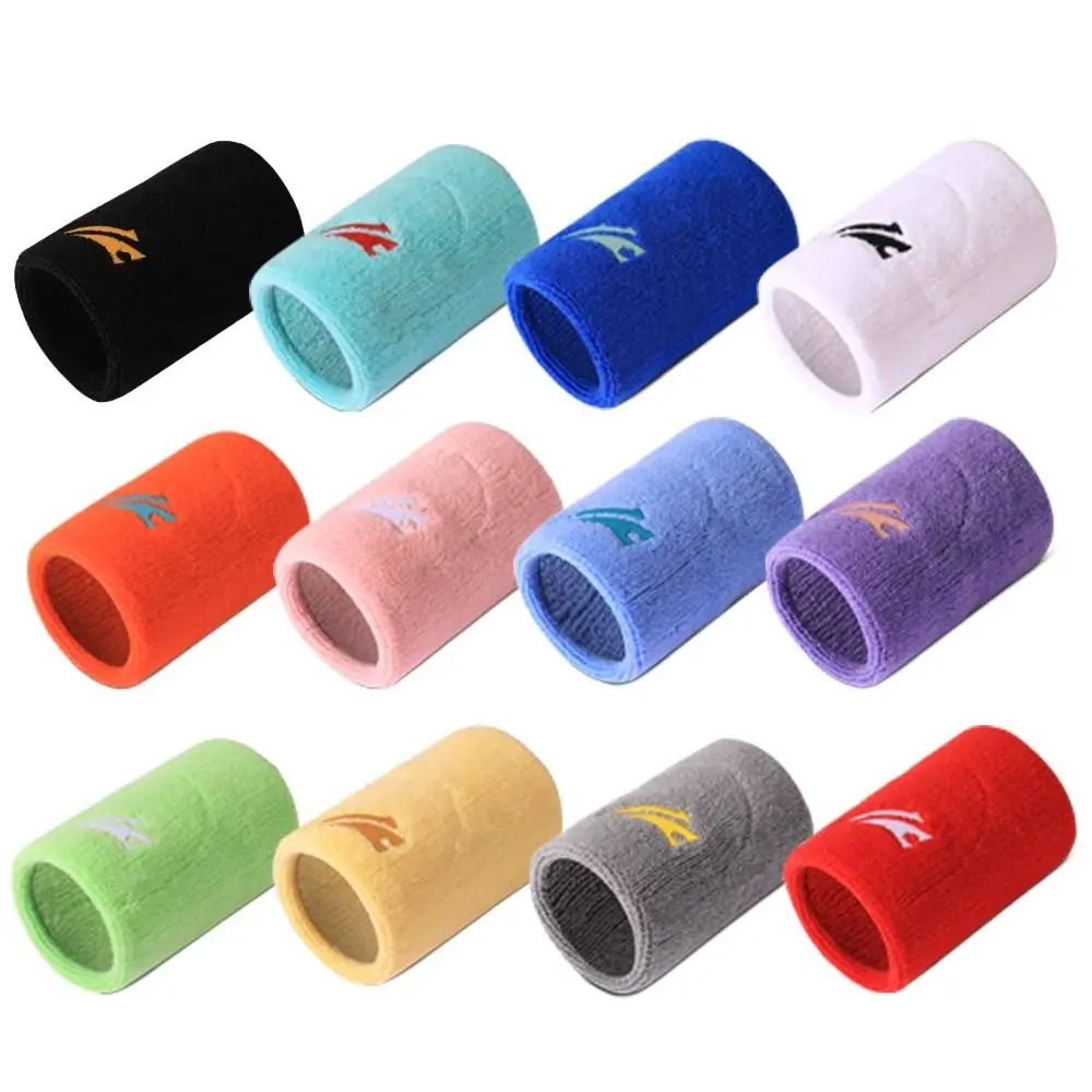 

Thickened Badminton Wristband Sport Towel Wrist Wrap Sports Wristbands Volleyball Cotton Wrist Protection Fitness Athletic