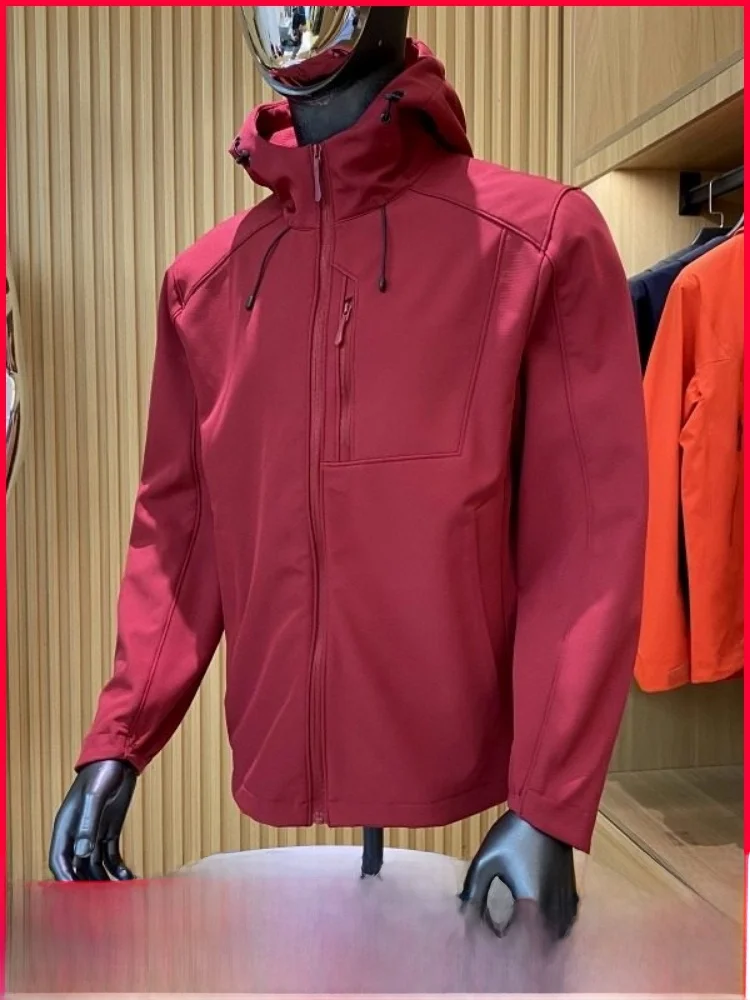 

Мужская уличная подкладка Fce Soft ell Jaet, новая осенне-зимняя 3D индивидуальная посадка, ветрозащитная повседневная одежда из полиэстера, амиачного волокна