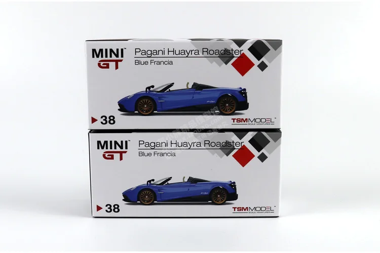 MINI GT 1:64  38# 50# Pagani Sports Car die cast alloy car model Collection gift