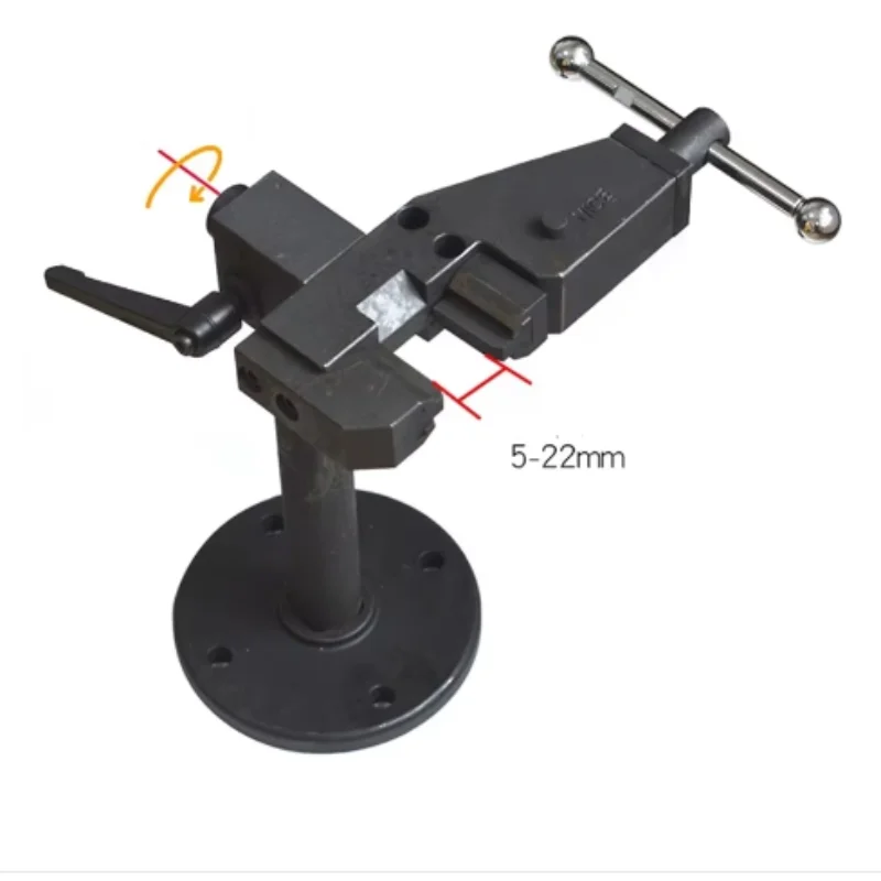 Vise Type Diesel Common Rail Injector Assemble Disassemble Turnover Stand Fuel Injector Fixture Holder Clamping Repair Tool