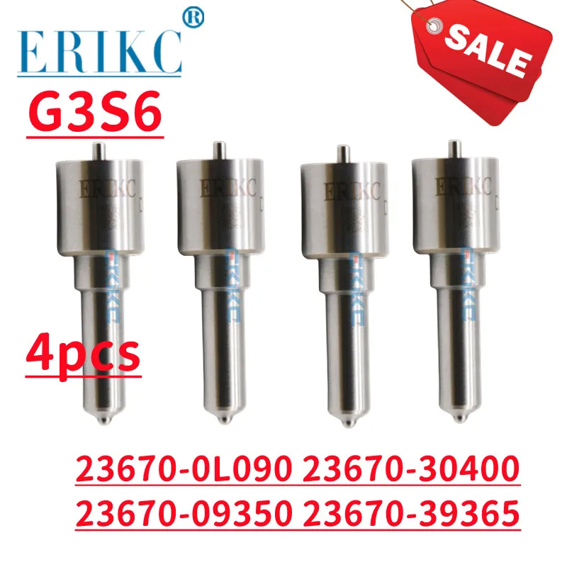 

G3S6 293400-0060 Common Rail Nozzle for 23670-0L090 23670-30400 23670-09350 23670-39365 for Toyota Hilux 2.5 d