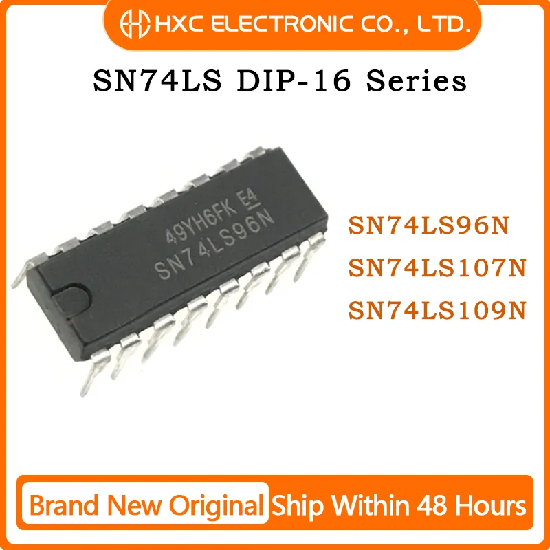 

50PCS SN74LS96N SN74LS107N SN74LS109N DIP-14 new and original