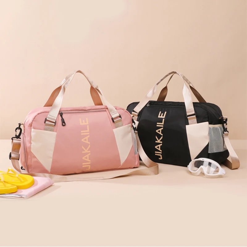 Sports Gym Female Fitness Bags Travel Yoga Sneaker Waterproof Shoulder Women'S Bags 2022 Trend Handbag Swimming Gymbag