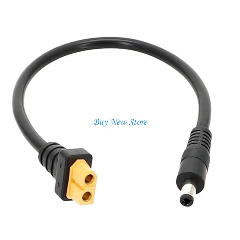 

20CE 30cm XT60/T Plug Connector to DC5.5x2.5mm Power Cable for TS100 TS101