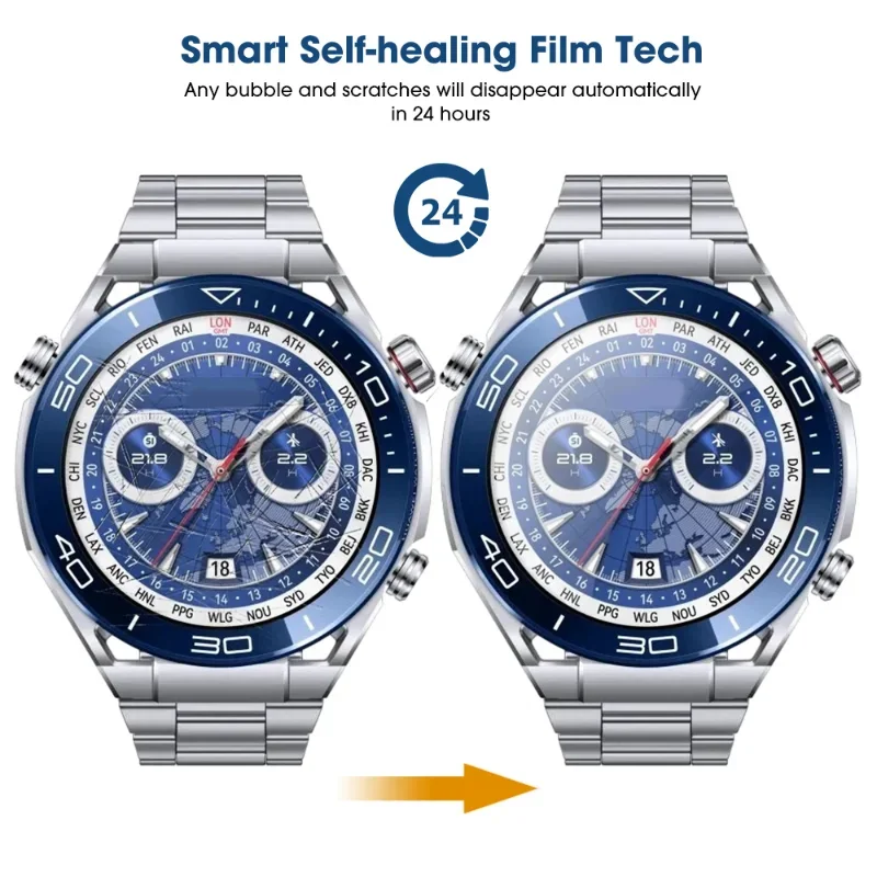 Hydrogel Film For Huawei Watch Ultimate 39 mm Soft Screen Protector Protective Film Not Glass Smartwatch Full Screen Protector