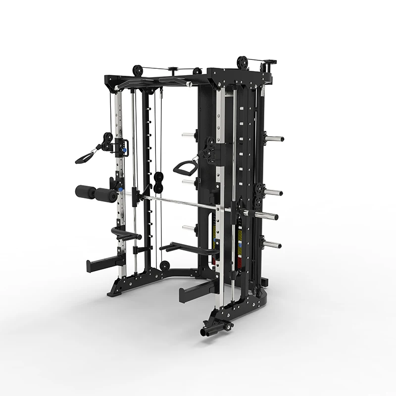 Commercial Heavy-Duty Multi-Function Station Leg Exercise Smith Machine High-Power Fitness Equipment